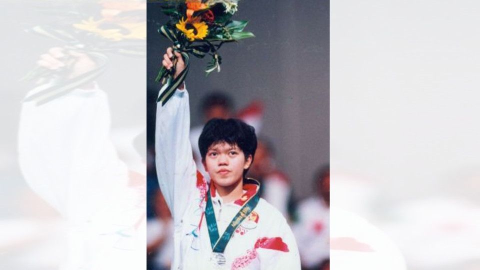 Mia Audina, mantan pebulutangkis Indonesia. Copyright: © INTERNET